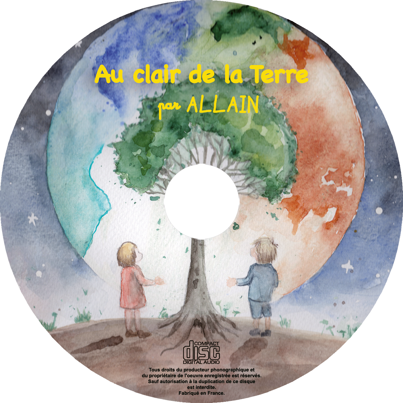 Allain — Au clair de la Terre Allain — Au clair de la Terre
